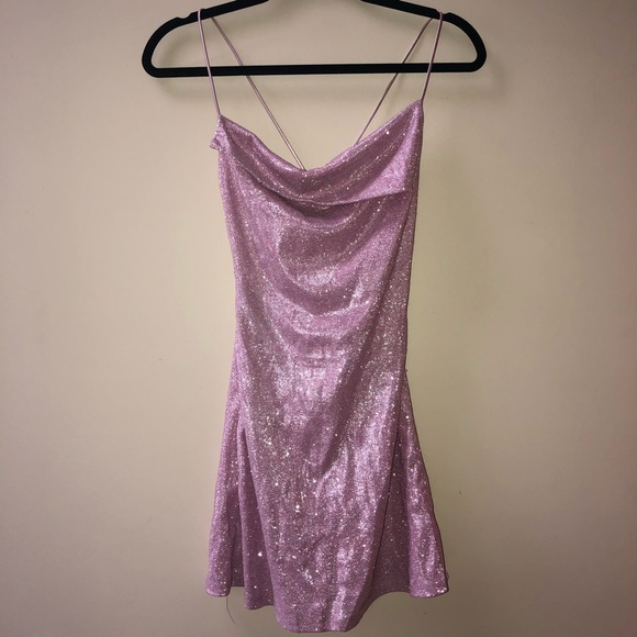 Ariana Grande Dresses & Skirts - Lilac glitter dress
